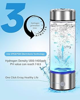 ブースター・導入液 Grant Science Water EV No.3 100ml Amazon.com: Hydrogen Water Bottle Generator with SPE PEM